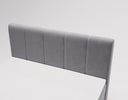 Boxspringbed Celeste van fluweel met opbergruimte