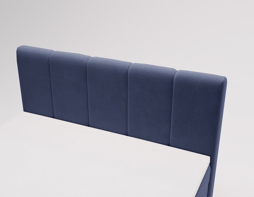 Boxspringbed Bergamo Fluweel met opbergruimte