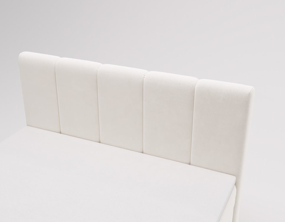 Boxspringbed Bergamo Fluweel met opbergruimte