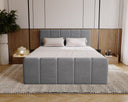 Boxspringbed Bergamo Fluweel met opbergruimte