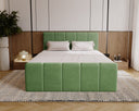 Boxspringbed Bergamo Fluweel met opbergruimte