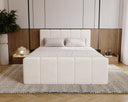 Boxspringbed Bergamo Fluweel met opbergruimte