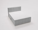 Boxspringbed Bergamo Fluweel met opbergruimte