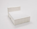 Boxspringbed Bergamo Fluweel met opbergruimte