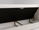 Boxspringbed Bergamo Fluweel met opbergruimte