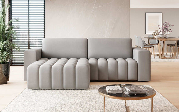 Designer-hoekbank Tirina met slaapfunctie
