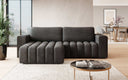 Designer-hoekbank Tirina met slaapfunctie
