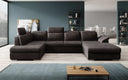 Designer Sofa Emiliano met slaap- en klapfunctie