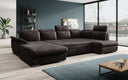 Designer Sofa Emiliano met slaap- en klapfunctie
