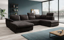 Designer Sofa Emiliano met slaap- en klapfunctie