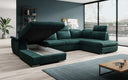 Designer Sofa Emiliano met slaap- en klapfunctie
