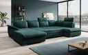 Designer Sofa Emiliano met slaap- en klapfunctie