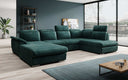 Designer Sofa Emiliano met slaap- en klapfunctie