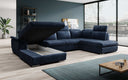 Designer Sofa Emiliano met slaap- en klapfunctie