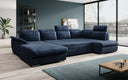 Designer Sofa Emiliano met slaap- en klapfunctie