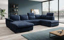 Designer Sofa Emiliano met slaap- en klapfunctie