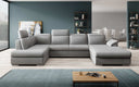 Designer Sofa Emiliano met slaap- en klapfunctie