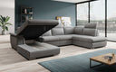 Designer Sofa Emiliano met slaap- en klapfunctie
