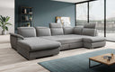 Designer Sofa Emiliano met slaap- en klapfunctie