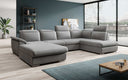 Designer Sofa Emiliano met slaap- en klapfunctie