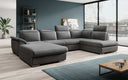 Designer Sofa Emiliano met slaap- en klapfunctie