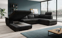 Designer Sofa Emiliano met slaap- en klapfunctie