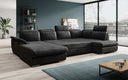 Designer Sofa Emiliano met slaap- en klapfunctie