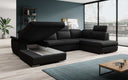 Designer Sofa Emiliano met slaap- en klapfunctie