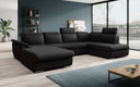 Designer Sofa Emiliano met slaap- en klapfunctie