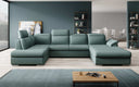 Designer Sofa Emiliano met slaap- en klapfunctie