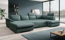 Designer Sofa Emiliano met slaap- en klapfunctie