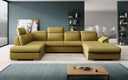 Designer Sofa Emiliano met slaap- en klapfunctie