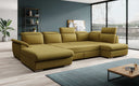 Designer Sofa Emiliano met slaap- en klapfunctie