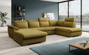 Designer Sofa Emiliano met slaap- en klapfunctie