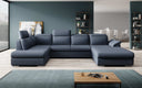 Designer Sofa Emiliano met slaap- en klapfunctie