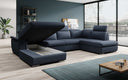 Designer Sofa Emiliano met slaap- en klapfunctie