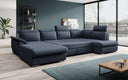 Designer Sofa Emiliano met slaap- en klapfunctie