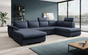 Designer Sofa Emiliano met slaap- en klapfunctie