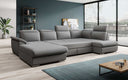 Designer Sofa Emiliano met slaap- en klapfunctie
