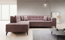 Designer-hoekbank Lania met slaapfunctie