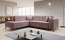 Designer-hoekbank Lania met slaapfunctie