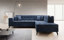 Designer-hoekbank Lania met slaapfunctie