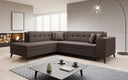 Designer-hoekbank Lania met slaapfunctie