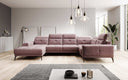 Designer Sofa Nerio met verstelbare hoofd- en rugleuning