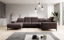 Designer Sofa Nerio met verstelbare hoofd- en rugleuning