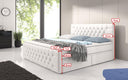 Boxspringbed Sognare met opbergruimte