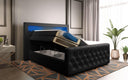 Boxspringbed Sonno met RGB, USB en opbergruimte