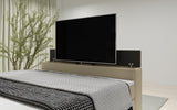 Boxspringbett Carre mit TV Lift, USB und Stauraum - Luxusbetten24