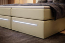 Boxspringbett Sejour mit LED u. Stauraum - Luxusbetten24