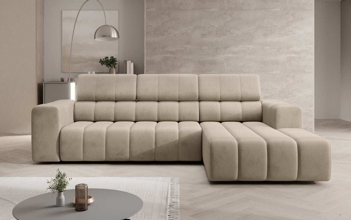 Designer Sofa Aurora Mini mit verstellbaren Kopfstützen - Luxusbetten24